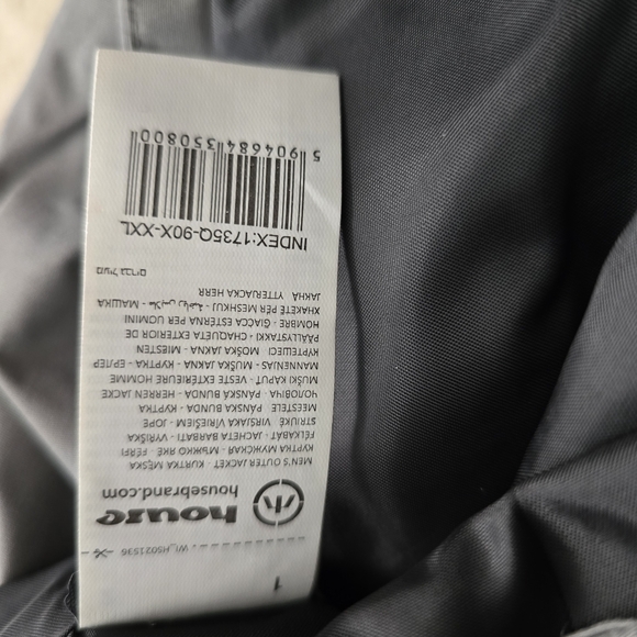 UN01 Gray Waterproof Anorak Jacket XXL | Technical Snow Rain Shell Hoodie - Picture 13 of 14